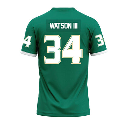 USF - NCAA Football : Rico Watson III - Green Premium Football Jersey-1