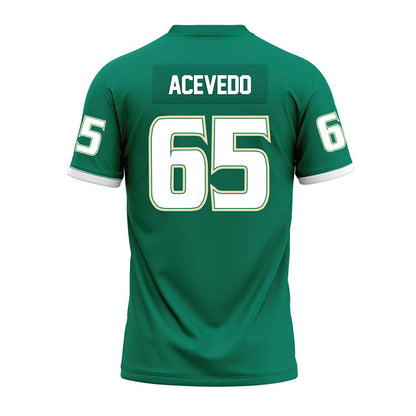 USF - NCAA Football : Jaylin Acevedo - Green Premium Football Jersey-1