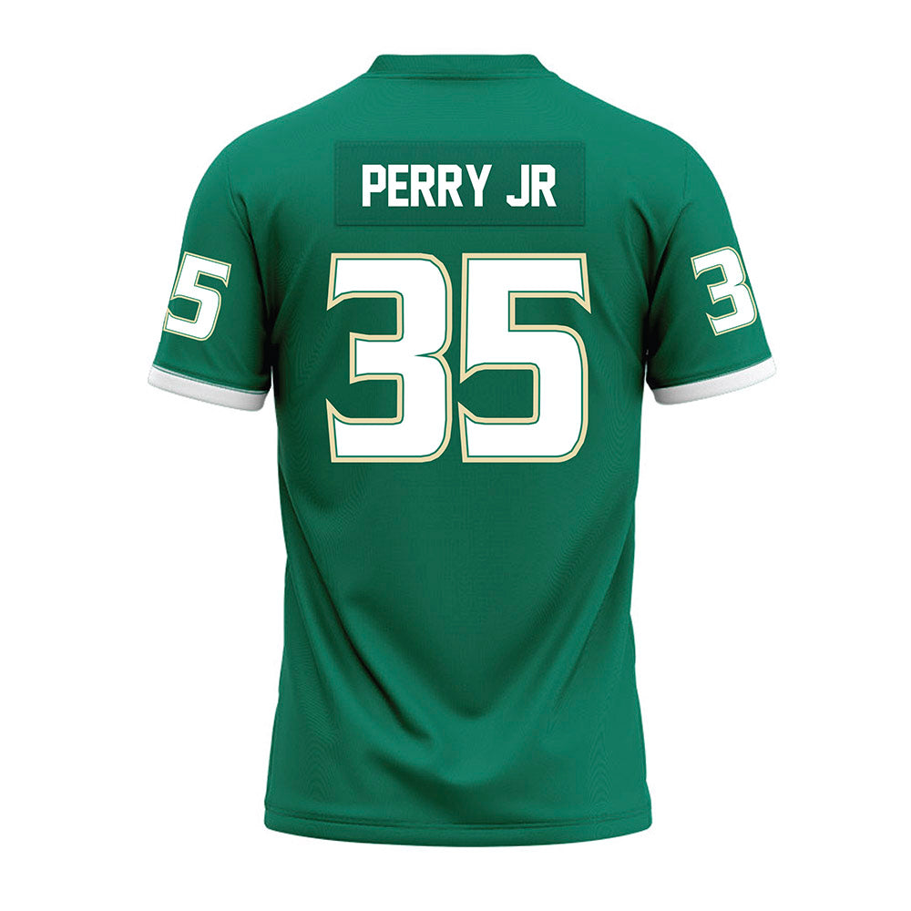 USF - NCAA Football : Herlin Perry Jr - Green Premium Football Jersey-1
