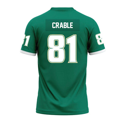 USF - NCAA Football : Tayte Crable - Green Premium Football Jersey-1