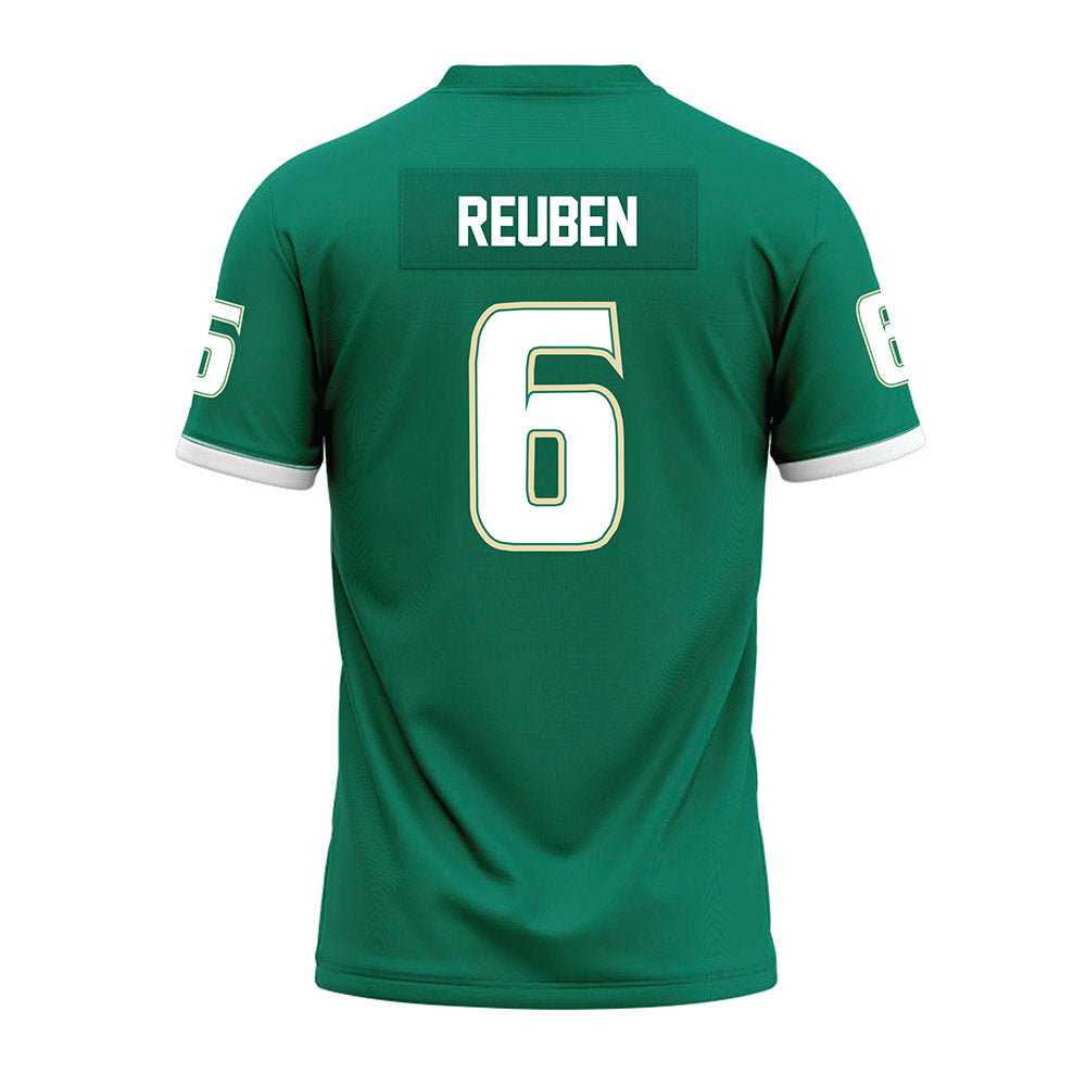 USF - NCAA Football : Mudia Reuben - Green Premium Football Jersey-1