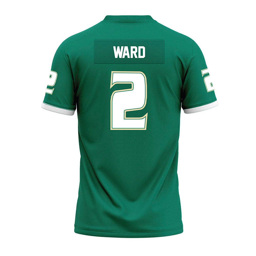 USF - NCAA Football : Tavin Ward - Green Premium Football Jersey-1