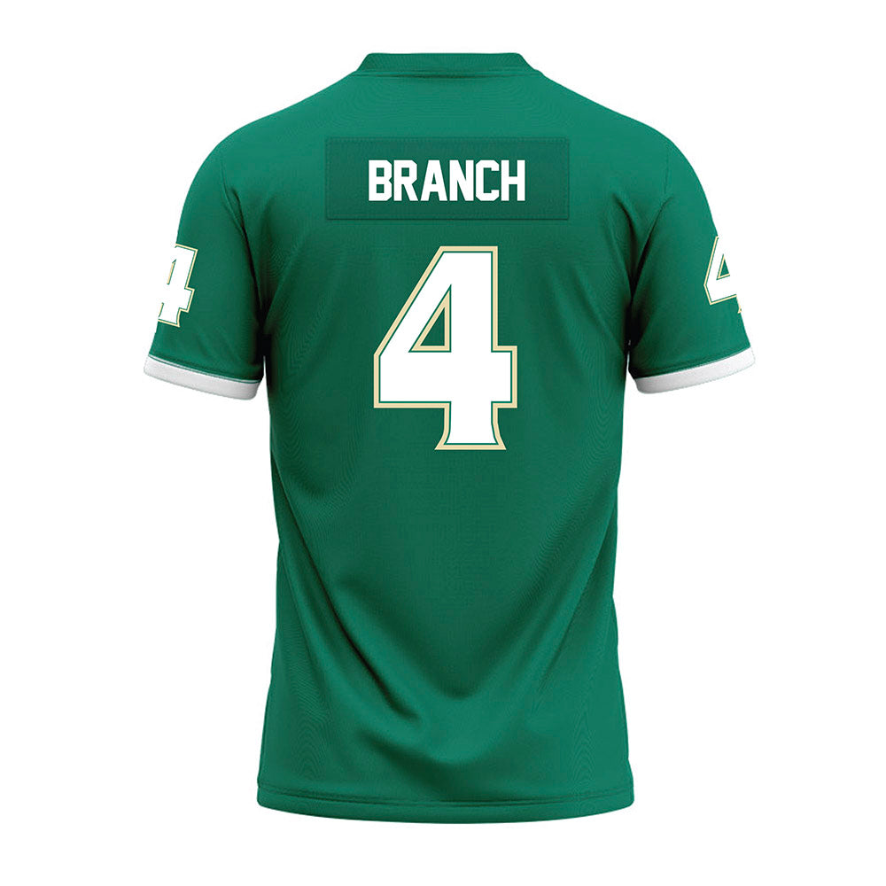 USF - NCAA Football : Arhmad Branch - Green Premium Football Jersey-1