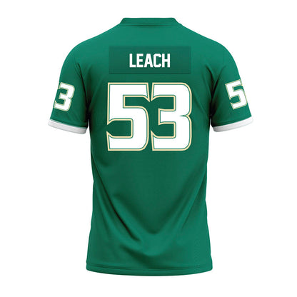 USF - NCAA Football : Gavin Leach - Green Premium Football Jersey-1