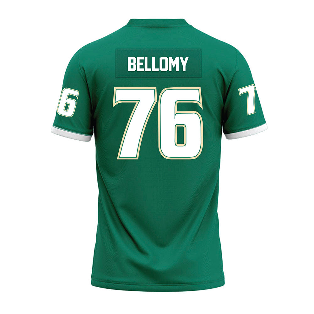 USF - NCAA Football : Colin Bellomy - Green Premium Football Jersey-1