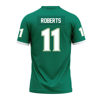 USF - NCAA Football : Dmari Roberts - Green Premium Football Jersey-1