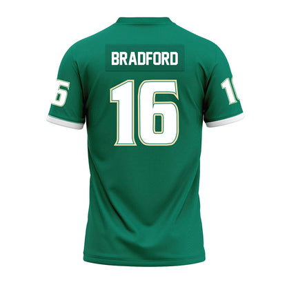 USF - NCAA Football : Jayden Bradford - Green Premium Football Jersey-1
