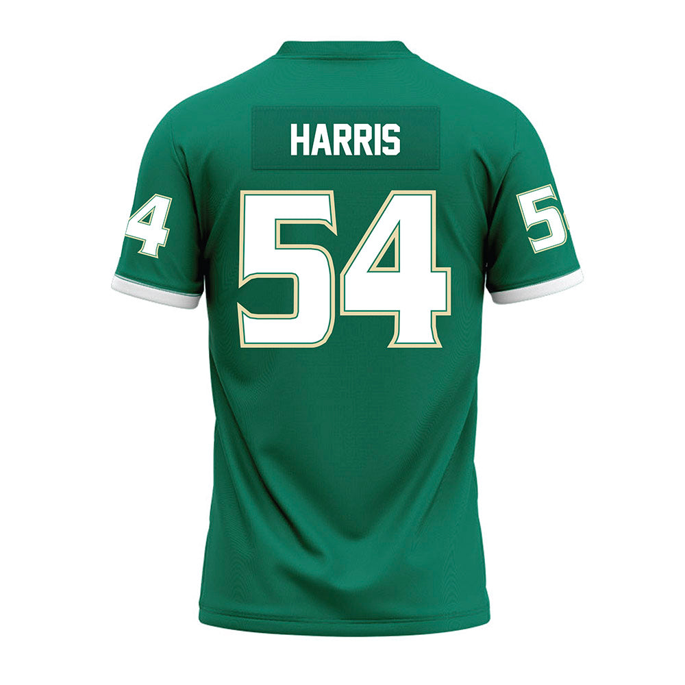 USF - NCAA Football : Caleb Harris - Green Premium Football Jersey-1