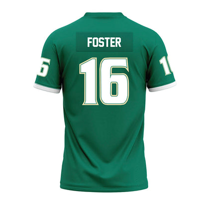 USF - NCAA Football : Teddy Foster - Green Premium Football Jersey-1