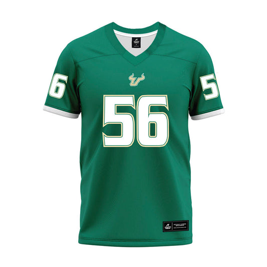 USF - NCAA Football : Terry Simmons - Green Premium Football Jersey-0