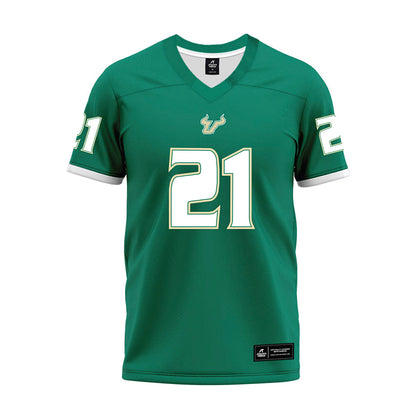 USF - NCAA Football : Victor Zidor - Green Premium Football Jersey-0