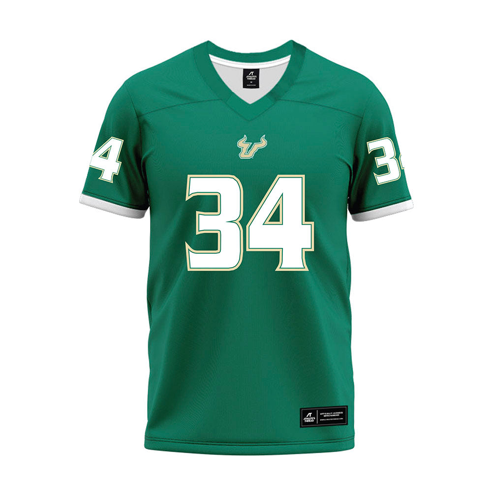 USF - NCAA Football : Keyshaun Birks - Green Premium Football Jersey-0