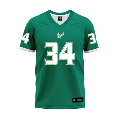 USF - NCAA Football : Keyshaun Birks - Green Premium Football Jersey-0