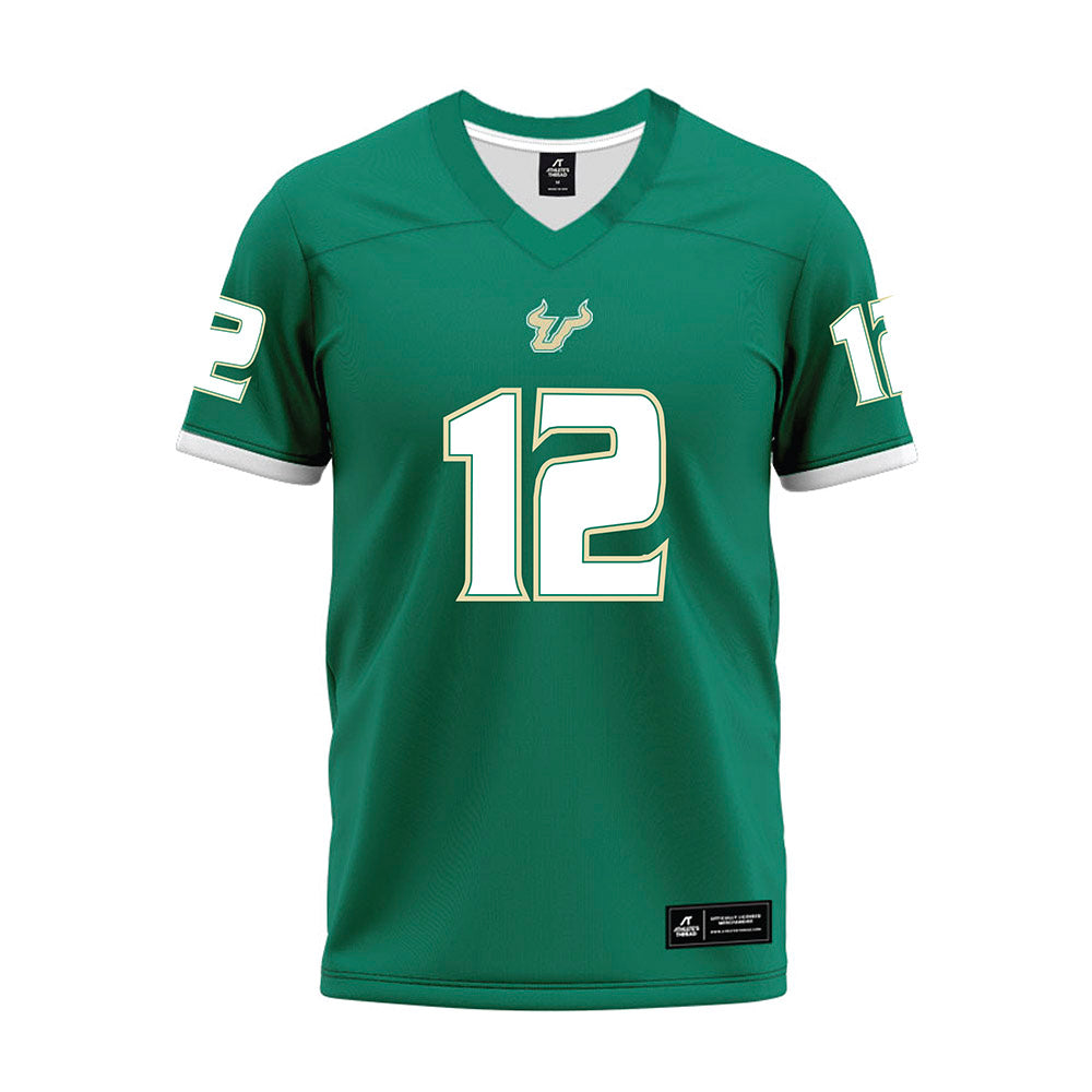 USF - NCAA Football : Jabari Smith - Green Premium Football Jersey-0