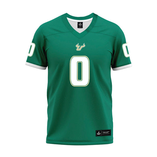 USF - NCAA Football : Grayson Howard - Green Premium Football Jersey-0