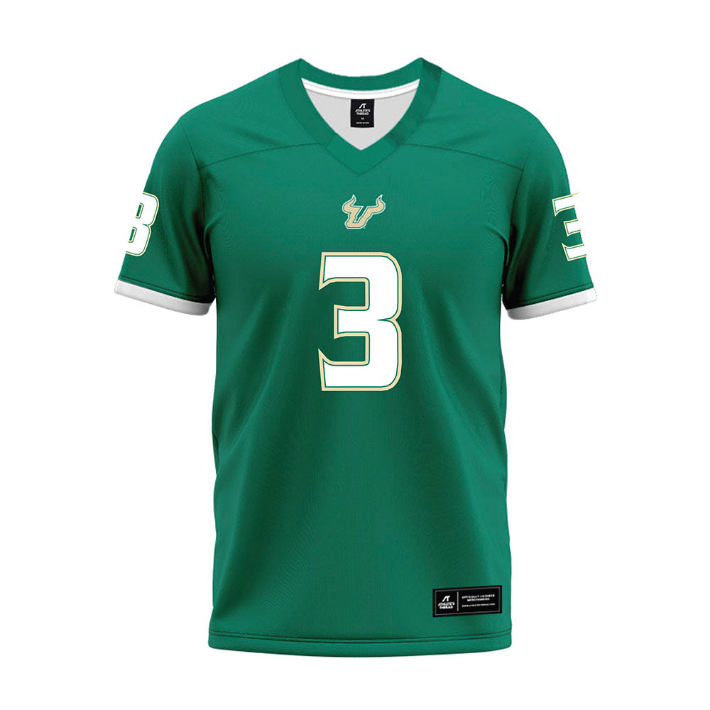 USF - NCAA Football : Michael Van Buren - Green Premium Football Jersey-0