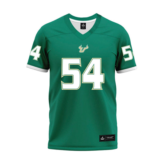 USF - NCAA Football : Braden Carter - Green Premium Football Jersey-0