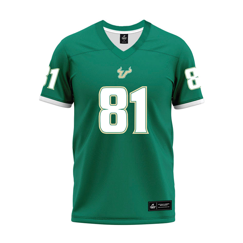 USF - NCAA Football : Tayte Crable - Green Premium Football Jersey-0