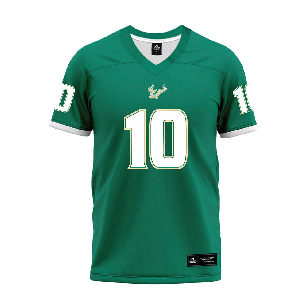 USF - NCAA Football : Shamar Meikle - Green Premium Football Jersey-0
