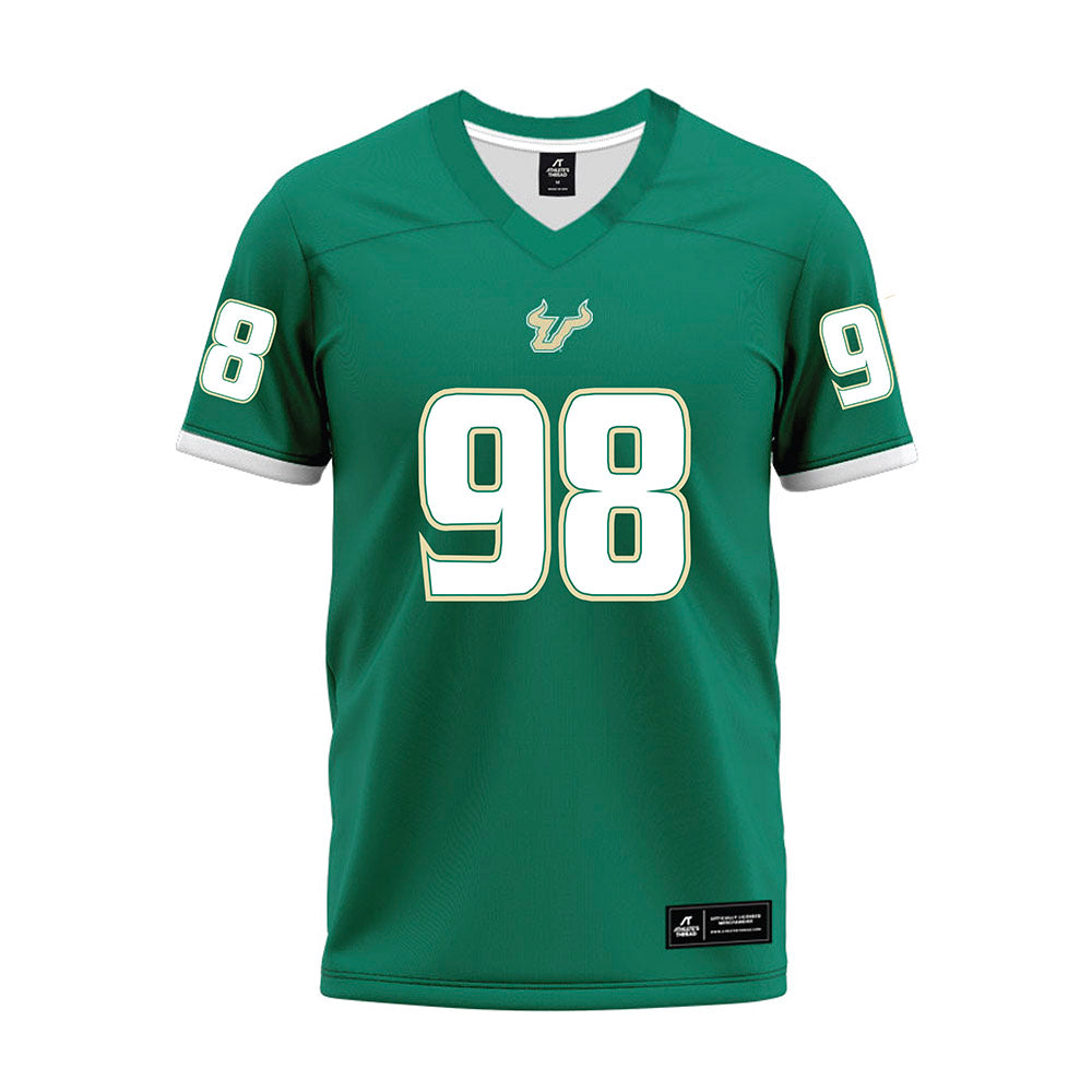 USF - NCAA Football : Marcus Williams - Green Premium Football Jersey-0