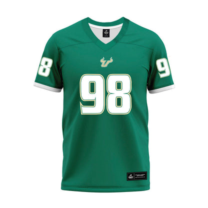 USF - NCAA Football : Marcus Williams - Green Premium Football Jersey-0