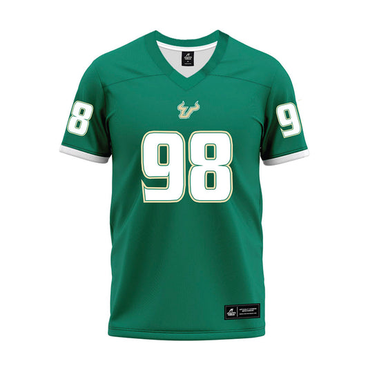 USF - NCAA Football : Marcus Williams - Green Premium Football Jersey-0