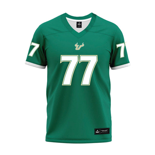 USF - NCAA Football : Major Dillard - Green Premium Football Jersey-0