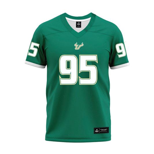 USF - NCAA Football : Iverson Garcia - Green Premium Football Jersey-0