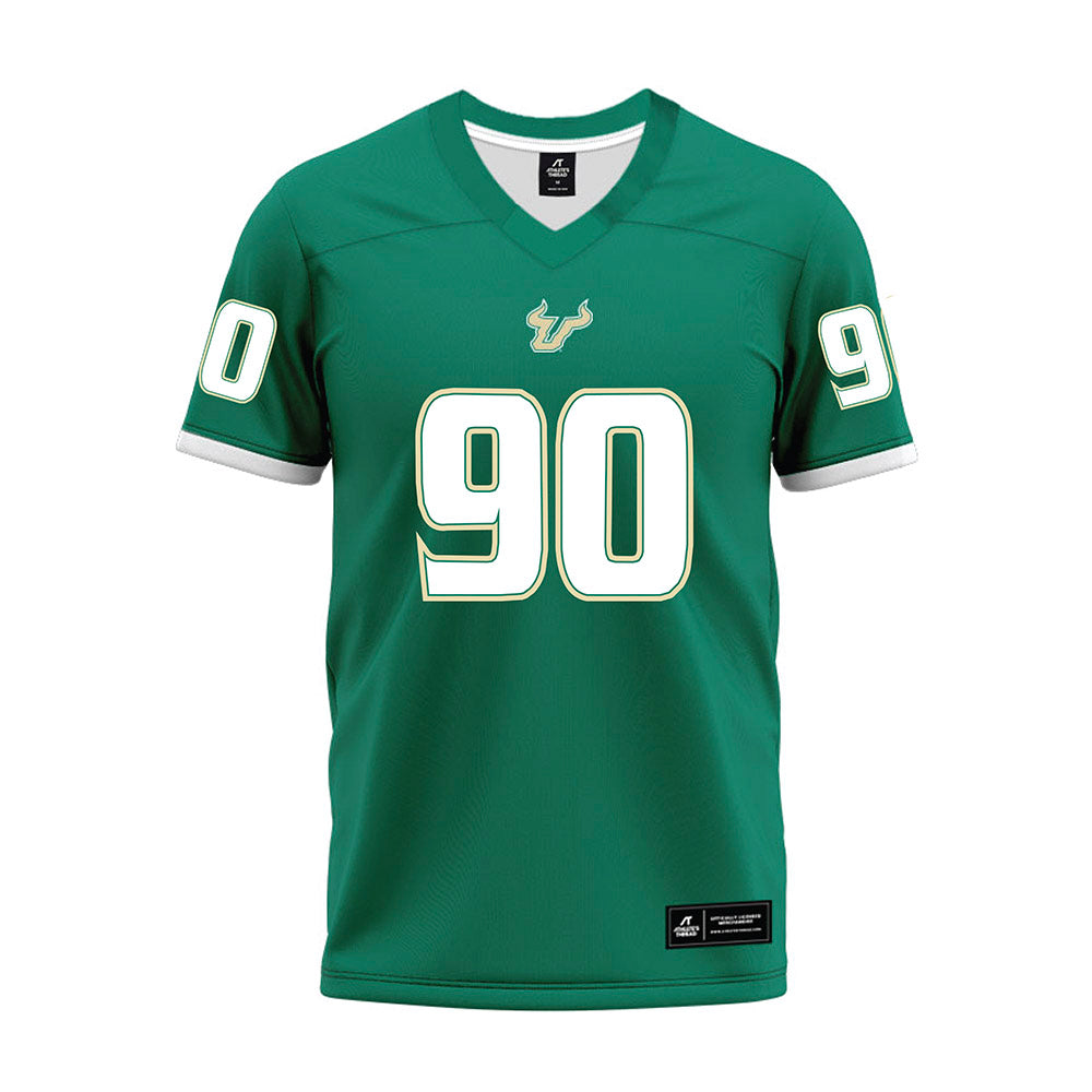 USF - NCAA Football : Terrell Jones - Green Premium Football Jersey-0