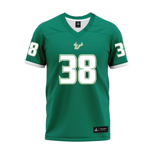USF - NCAA Football : Derrick Nichols III - Green Premium Football Jersey-0