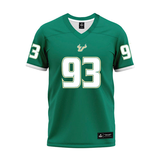 USF - NCAA Football : Richard Scott III - Green Premium Football Jersey-0