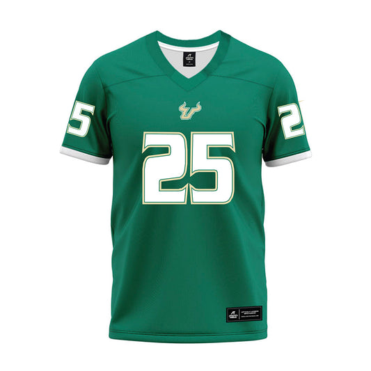 USF - NCAA Football : Nykahi Davenport - Green Premium Football Jersey-0