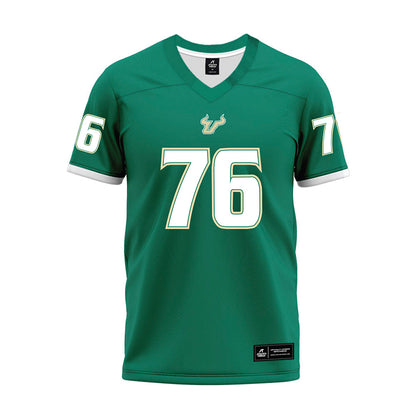 USF - NCAA Football : Colin Bellomy - Green Premium Football Jersey-0