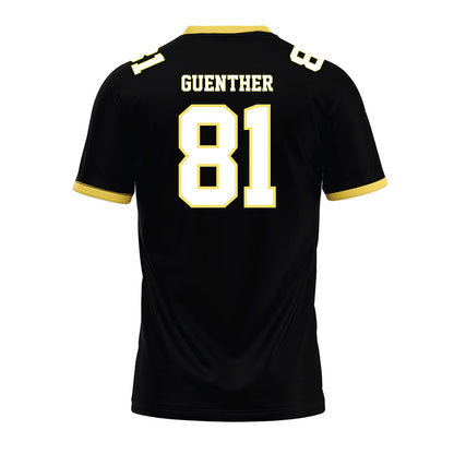 PLU - NCAA Football : Kicoh Guenther - Black Premium Football Jersey-1