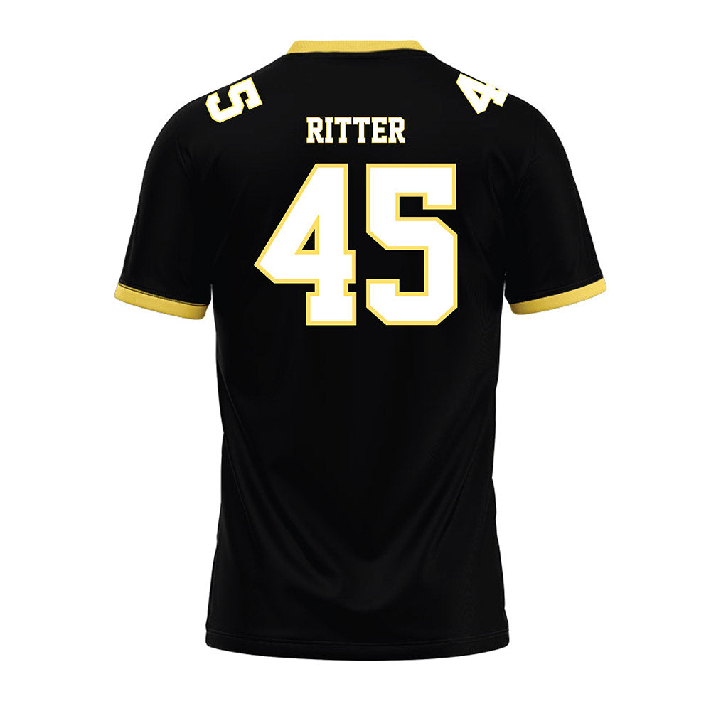 PLU - NCAA Football : Alex Ritter - Black Premium Football Jersey
