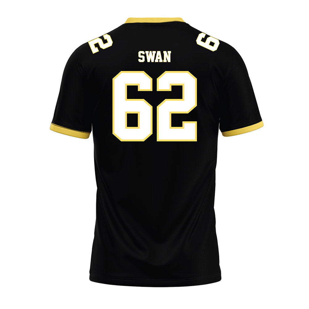 PLU - NCAA Football : Shane Swan - Black Premium Football Jersey-1