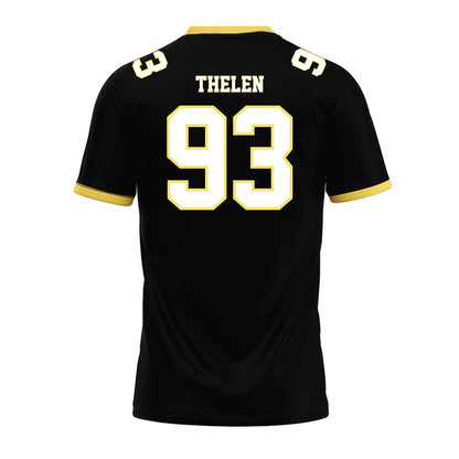 PLU - NCAA Football : Drew Thelen - Black Premium Football Jersey