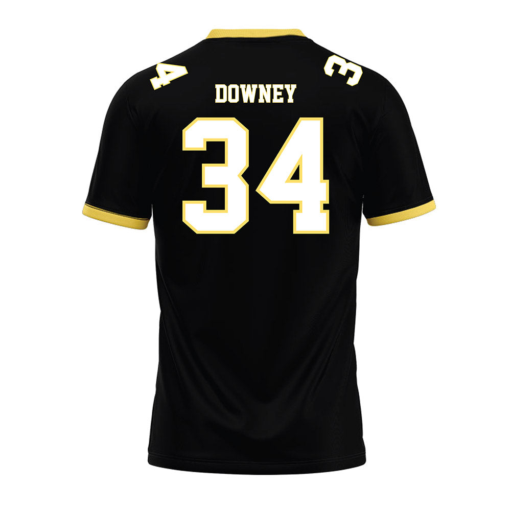 PLU - NCAA Football : Landen Downey - Black Premium Football Jersey-1