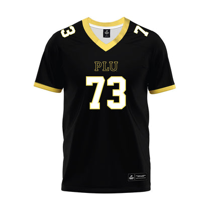 PLU - NCAA Football : Draven Taylor - Black Premium Football Jersey