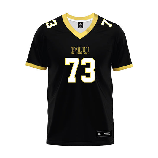 PLU - NCAA Football : Draven Taylor - Black Premium Football Jersey