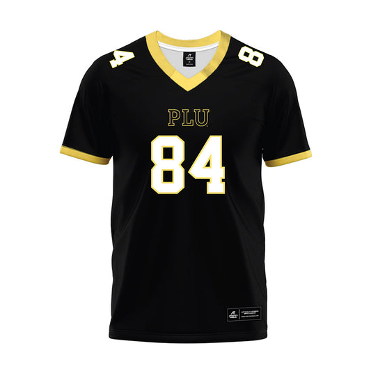 PLU - NCAA Football : Brayden Wopperer - Black Premium Football Jersey-0