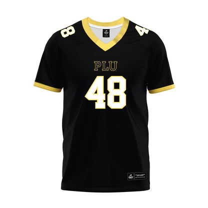 PLU - NCAA Football : Andre Titus - Black Premium Football Jersey-0