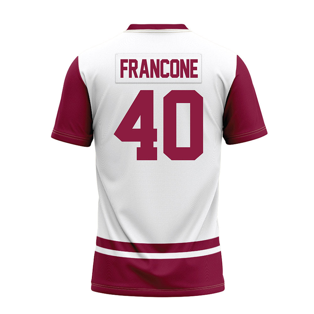 NMSU - NCAA Football : Kyah Francone - White Premium Football Jersey-1