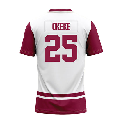 NMSU - NCAA Football : Obinna Okeke - White Premium Football Jersey-1