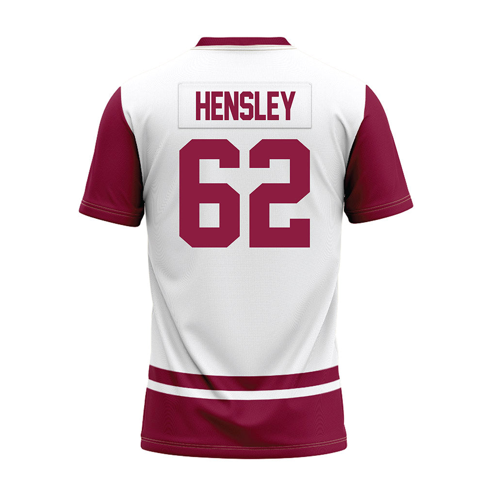 NMSU - NCAA Football : EZRA HENSLEY - White Premium Football Jersey-1