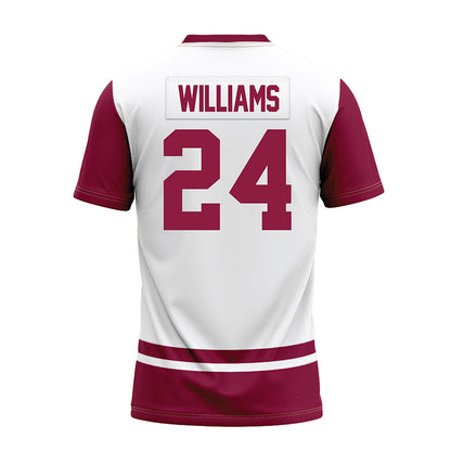 NMSU - NCAA Football : Drake Williams - White Premium Football Jersey-1