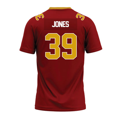 Elon - NCAA Football : Nick Jones - Maroon Premium Football Jersey-1