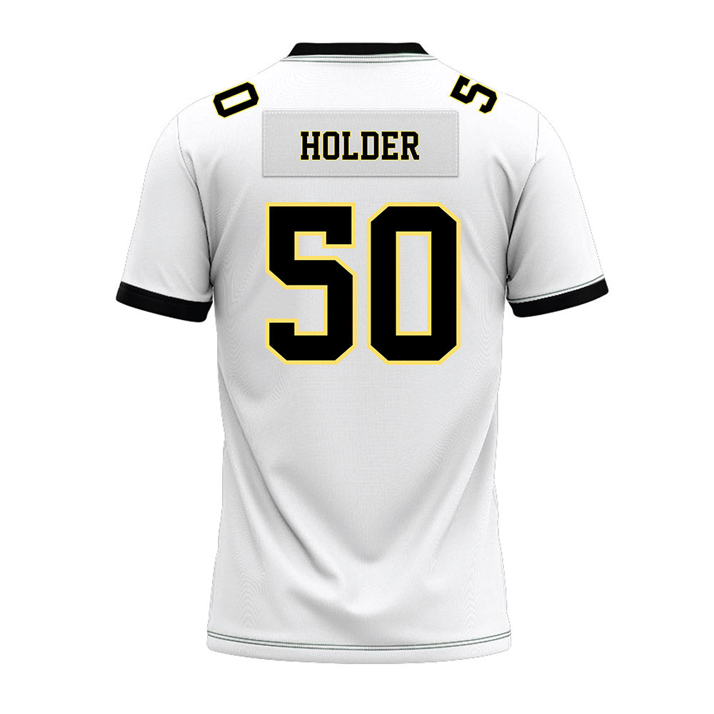 PLU - NCAA Football : Joshua Holder - White Premium Football Jersey