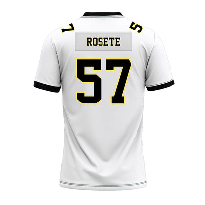 PLU - NCAA Football : Jaden Rosete - White Premium Football Jersey