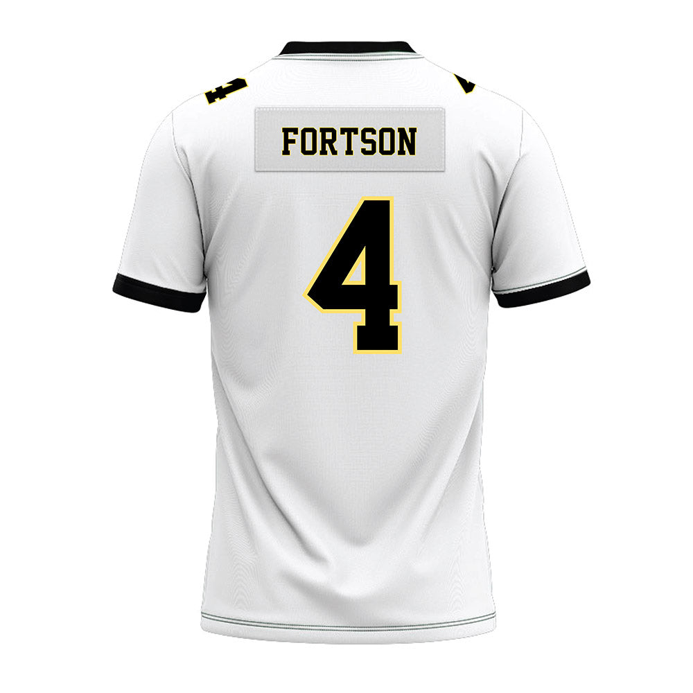 PLU - NCAA Football : Kellen Fortson - White Premium Football Jersey-1
